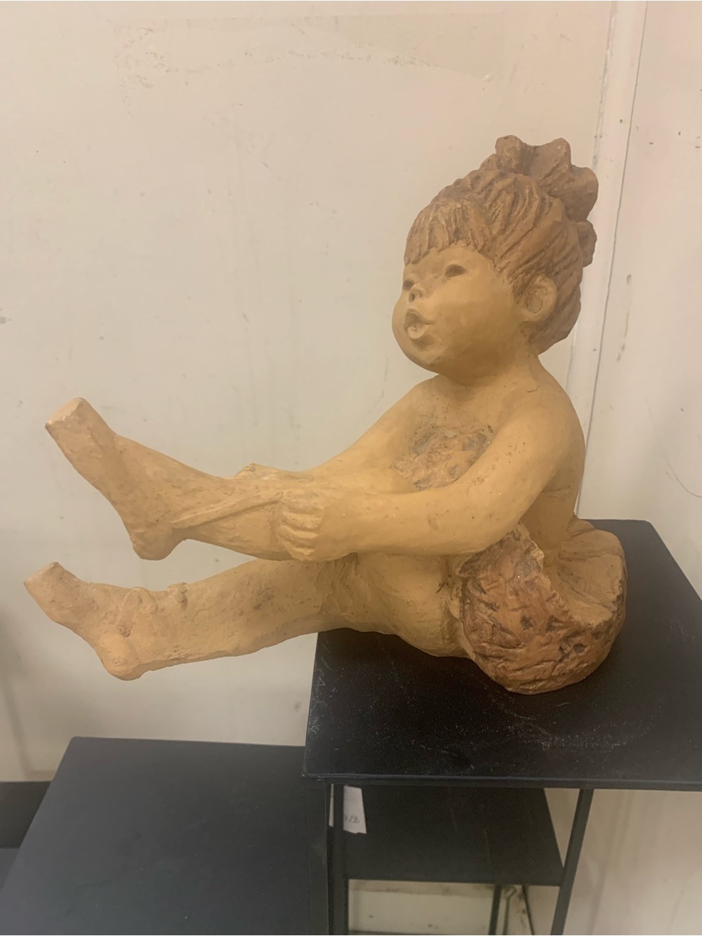 Lee Bortin “almost ready” sculpture